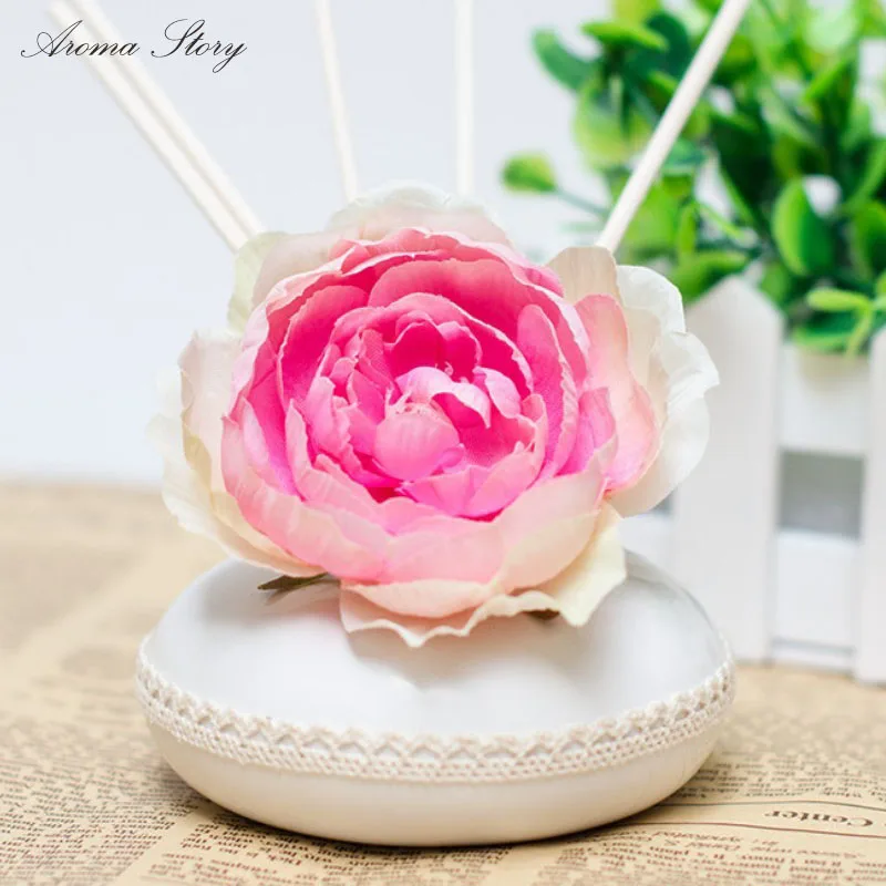 50ml Ceramic Bottle Artifitial Flower Diffuser Aroma Diffuser Home