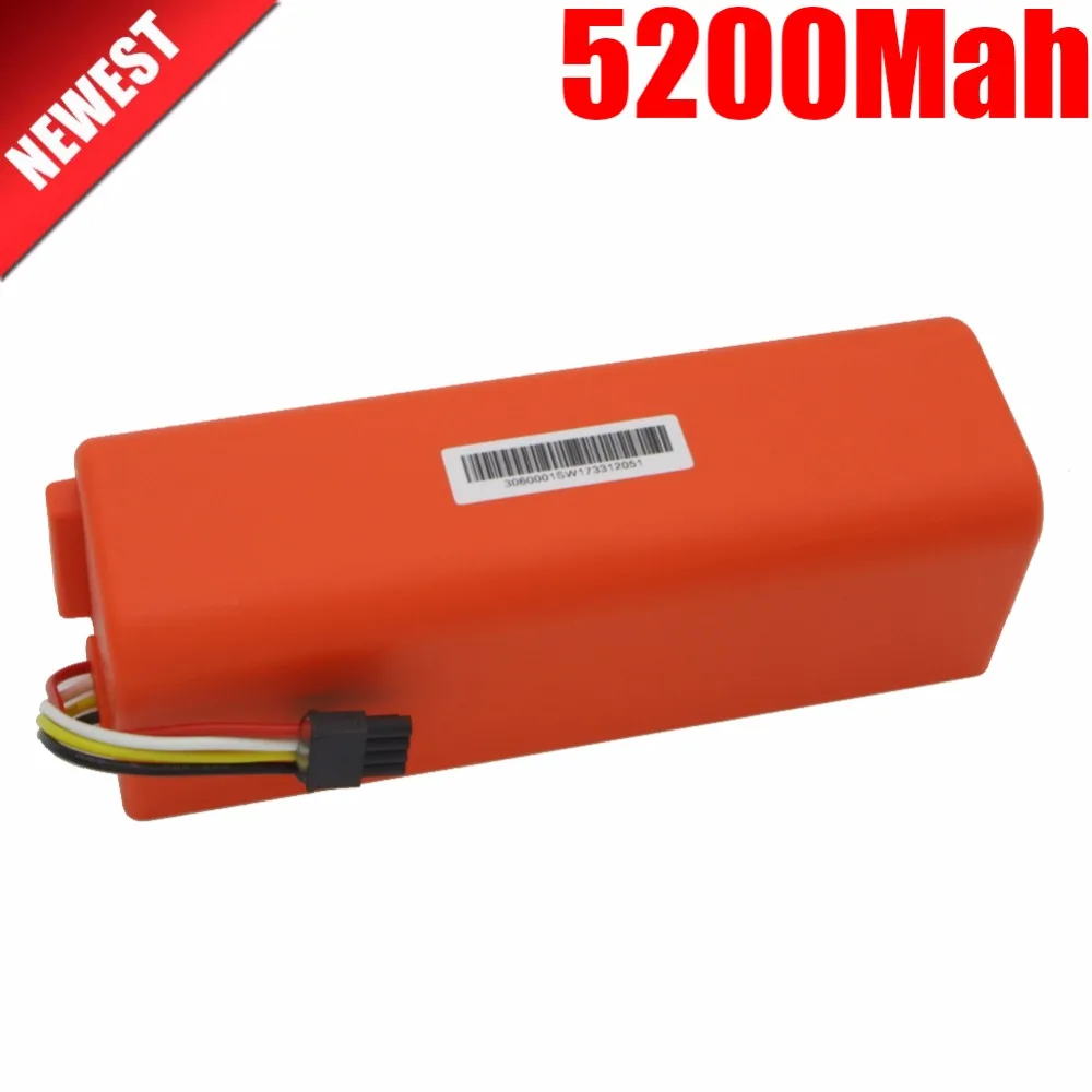 Batteria Per Robot Aspirapolvere Xiaomi - 14.4V 5200mAh, Litio, Compatibile SDJQR02RR - Foto 4