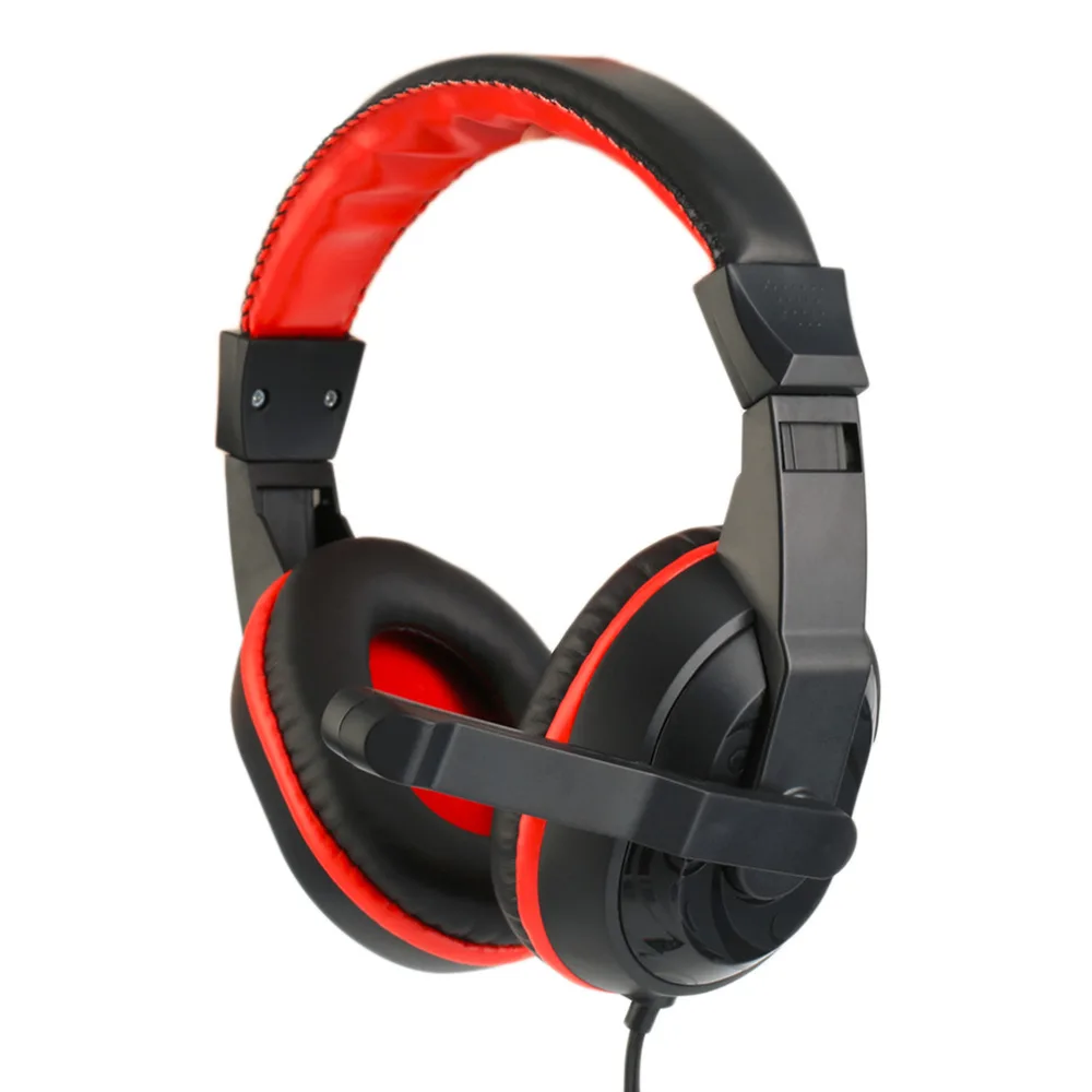 

Gaming Headphones 3.5mm Adjustable Stereo Type Noise-canceling Computer Headset With Microphones For PC Gamer