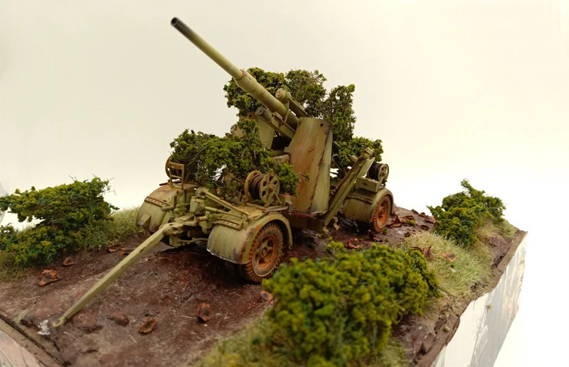  Simulation tree Camouflage Network of Combat Vehicles Miniature model vegetation Situational Sand T