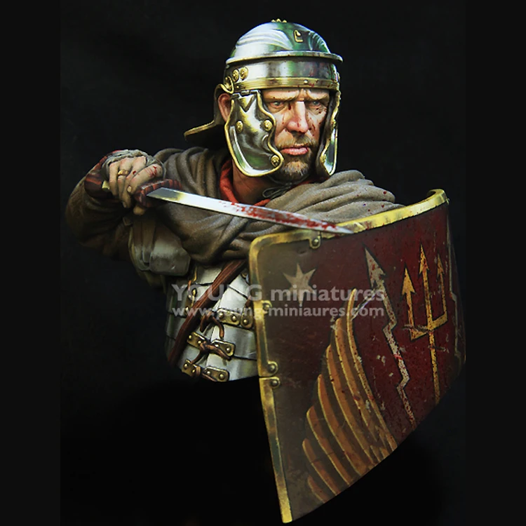 

1:10 Resin Figure Bust Model Historical Theme of Roman Legion Fighters In The First Century X123