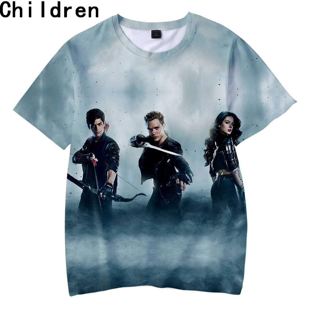 

Shadowhunters 3D Printed Children T-shirts Fashion Summer Short Sleeve Tshirts 2019 Hot Sale Trendy Streetwear Kids T shirts