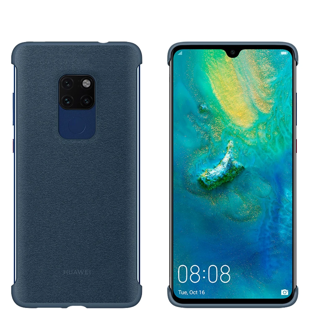 huawei mate 20 X чехол Обложка на заднюю панель из искусственной кожи официальный huawei mate 20 X чехол для телефона автомобильный Магнитный чехол-держатель mate 20 X