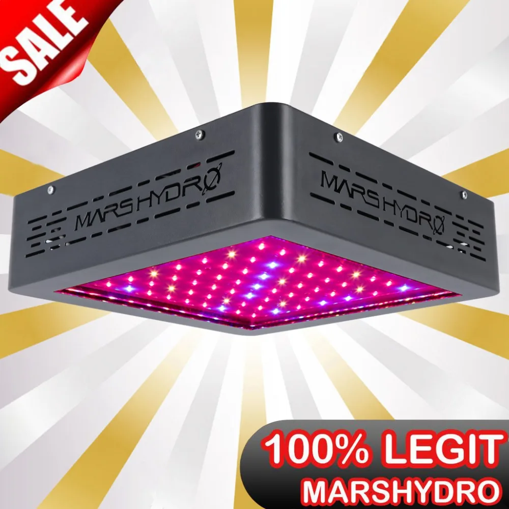 

New Upgraded Mars Hydro Mars II 400W LED Grow Light Full Spectrum Indoor Plants Veg Flower Hydroponics