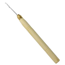 Профессиональный Выдвижная микроигла для наращивания волос перо Установка микро-локоны