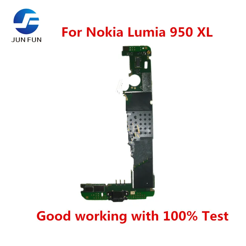 JUN FUN разблокированный рабочий для Nokia Lumia 950 XL материнская плата RM 1085 один тест sincard