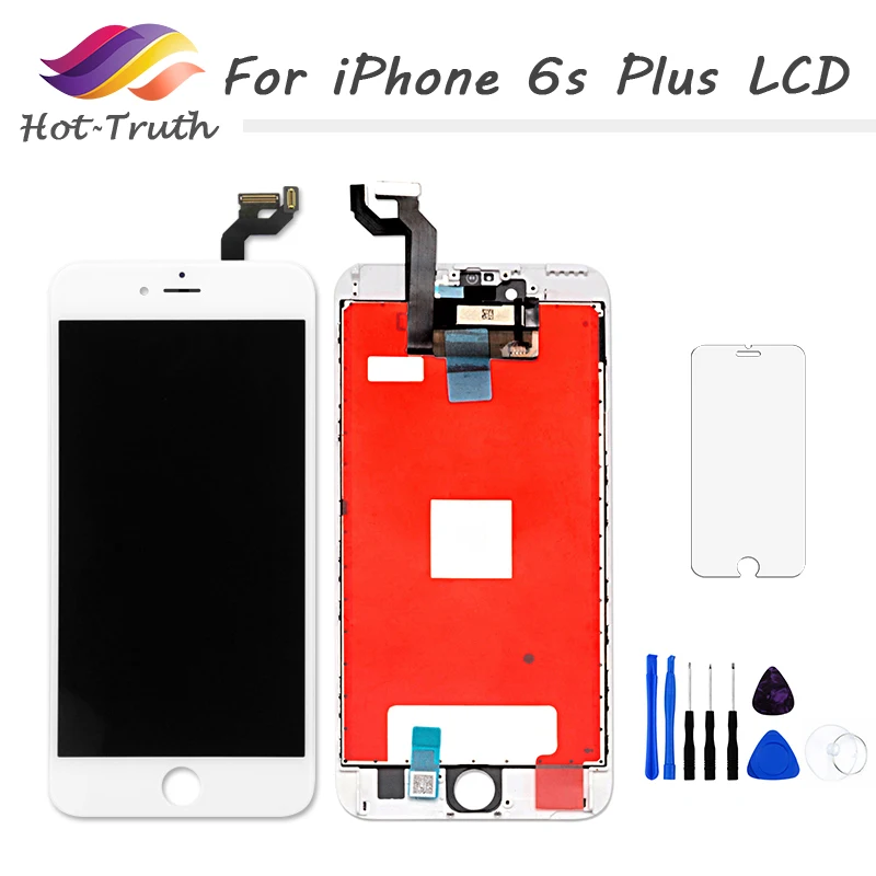 1PCS LCD Display Digitizer Touch Screen For IPhone 6 6Plus 6S 6SPlus Screen Pre Assembled White