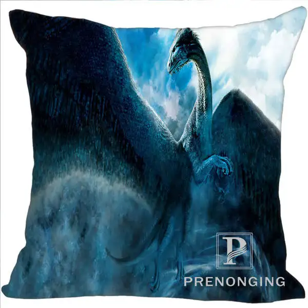 Pillowcase Изготовленная на заказ Наволочка Eragon Dragon квадратная Подушка на молнии Обложка Печать 40x40 см, 45x45 см(одна сторона)#180117-153 - Цвет: Pillowcase