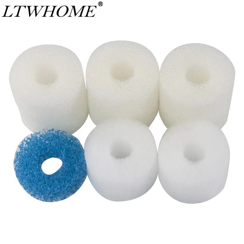 LTWHOME набор тонких поролоновых фильтров для картриджей Eheim Aquaball 2208 2210 2212 / 60 130 180|foam
