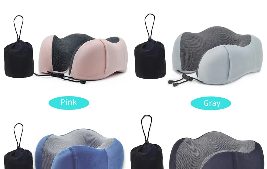 Adjustable-Travel-Pillow-Set-Pure-Memory-Foam-U-shaped-Pillow-AirplaneCarBus-Compact-U-Shaped-Neck-Support-Pillow_04