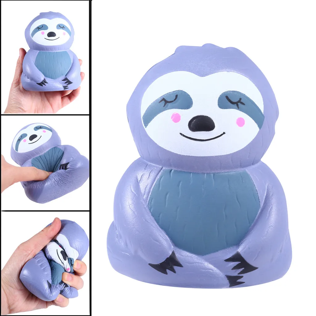 Kawaii антистрессовые игрушки cure Ленивец медленный рост облегчить Squishies squishy animales детские игрушки для взрослых Fun Kids skuishy