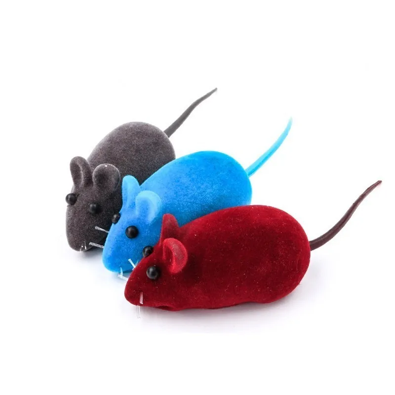 Красочная игрушка для кошек, имитация ложной мыши, пищащий звук, игрушки для кошек, котенок, ловля забавных игр, мини-мышь, товары для домашних животных, кошек