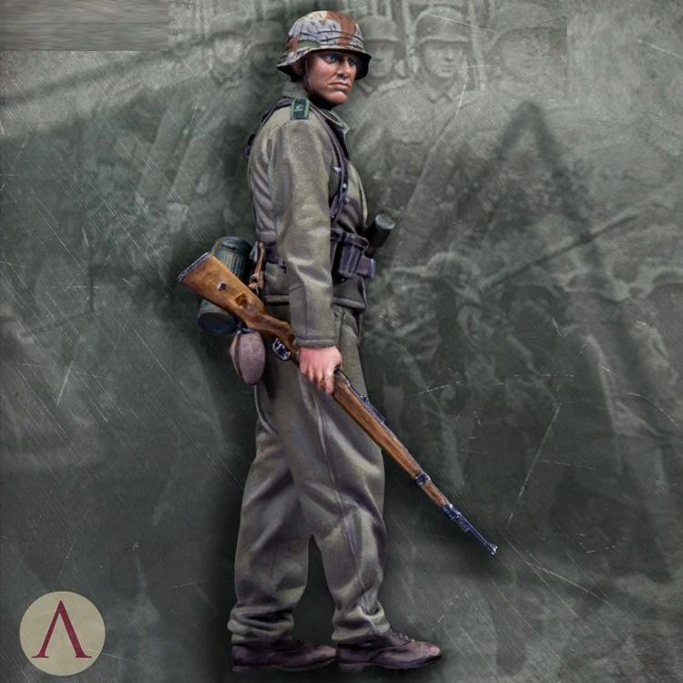 Фигурка солдат из полимера 1/35 модель GEFREITER GRENADIER Crew 2 шт.|Наборы для сборки моделей|