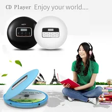Personal Portable CD Player with Headphone Jack, Anti-Skip Shockproof Protection Compact CD Music Disc Walkman Player with LCD