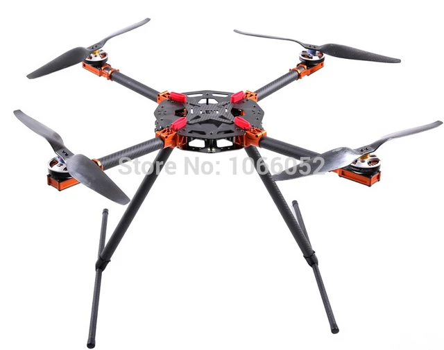 750 large quadcopter, carbon fiber FPV foldable large quadcopter