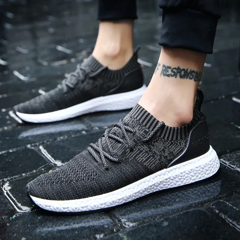 Мужская Вулканизированная обувь Осенняя модная повседневная Zapatos De Hombre