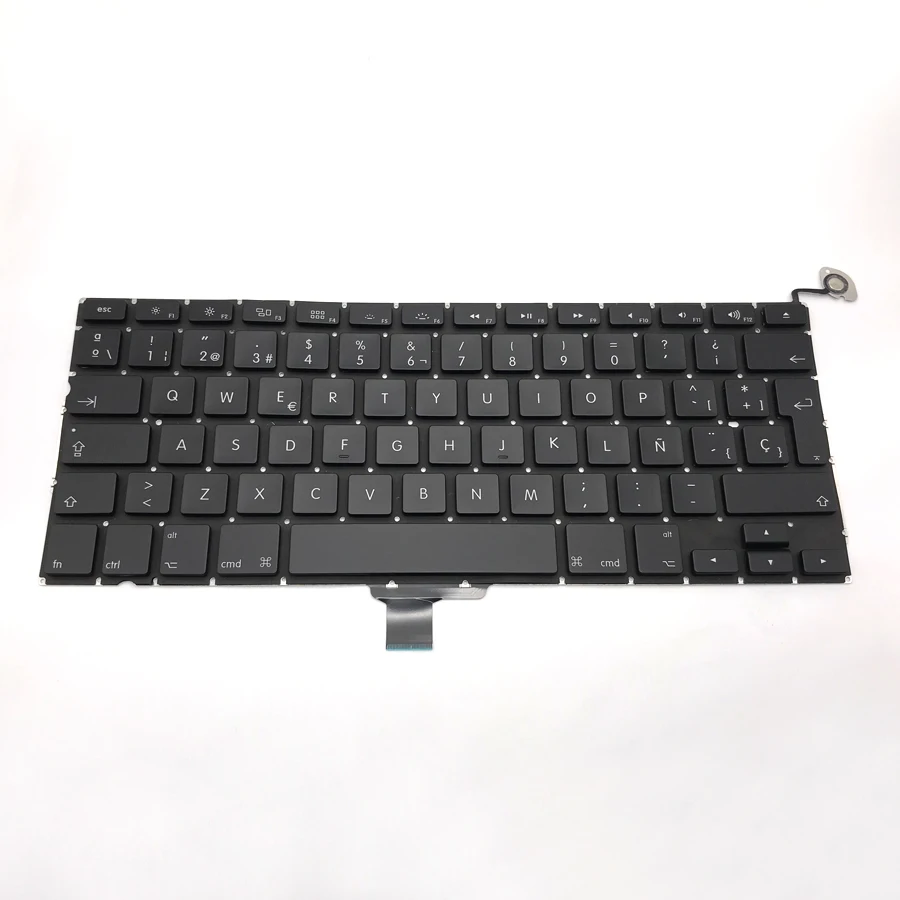 10 шт в упаковке, Новая Испания Стандартный испанская клавиатура для Macbook Pro 13 "A1278 2009 2010 2011 2012