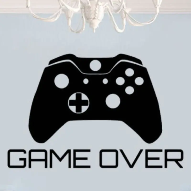 DETAL Gamer Decal Gaming Posters Gamer vinilo Wall Decals Parede Decor Mural etiqueta engomada del juego de video  G-7521