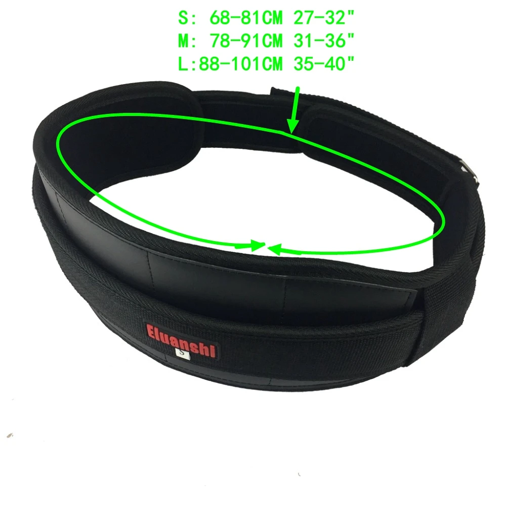 Eluanshi الوزن رفع الاثقال الأشرطة حزام gym اللياقة العودة دعم الطاقة تمرين القوة معدات التدريب blet Eluanshi الوزن رفع الاثقال الأشرطة حزام gym اللياقة العودة دعم الطاقة تمرين القوة معدات التدريب blet