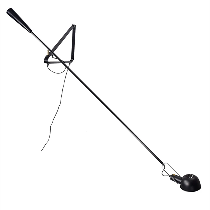  Creative long arm lamp Nordic living room bedside study can rotate personality swing long pole wall - 33017414977
