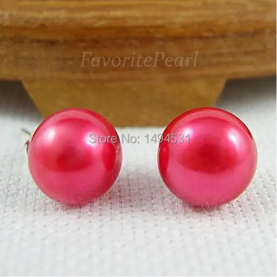Серьги гвоздики с натуральным пресноводным жемчугом 7 8 мм|stud earrings set|earrings setwholesale
