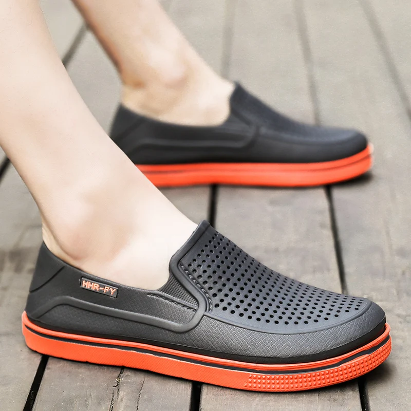 Plus Size Sandals Men Breathable Summer Men Shoes Garden Clogs Croc Outdoor Platform Sandals Zapatos Hombre Chaussures Homes