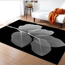 AOVOLL коврики и ковры для дома, гостиной, современный красочный ковер с рисунком листьев, Рождественский ковер, коврики для детской комнаты, напольный коврик