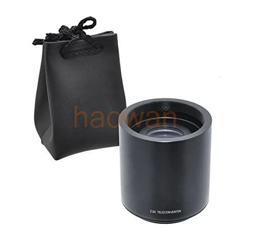 

2.0x 2x teleconverter converter magnification lens for t t2 mount 420-800mm 500mm 800mm 900mm 650-1300mm tele