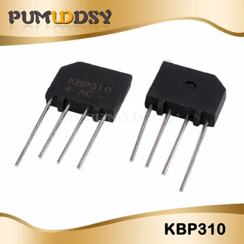 

10PCS KBP310 ZIP4 1000V 3A bridge rectifier new and original IC