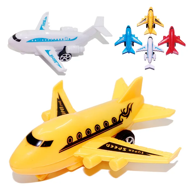 airplane toy Children Educational Toys Plastic Back To Power Aircraft