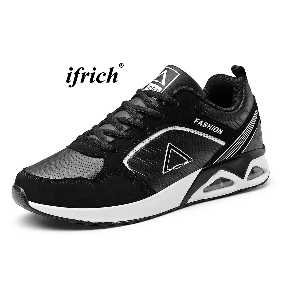 

Man Running Sneakers Black Blue Mens Tracking Sneakers Spring Autumn Gym Trainer Shoes Men Comfortable Sneakers for Male