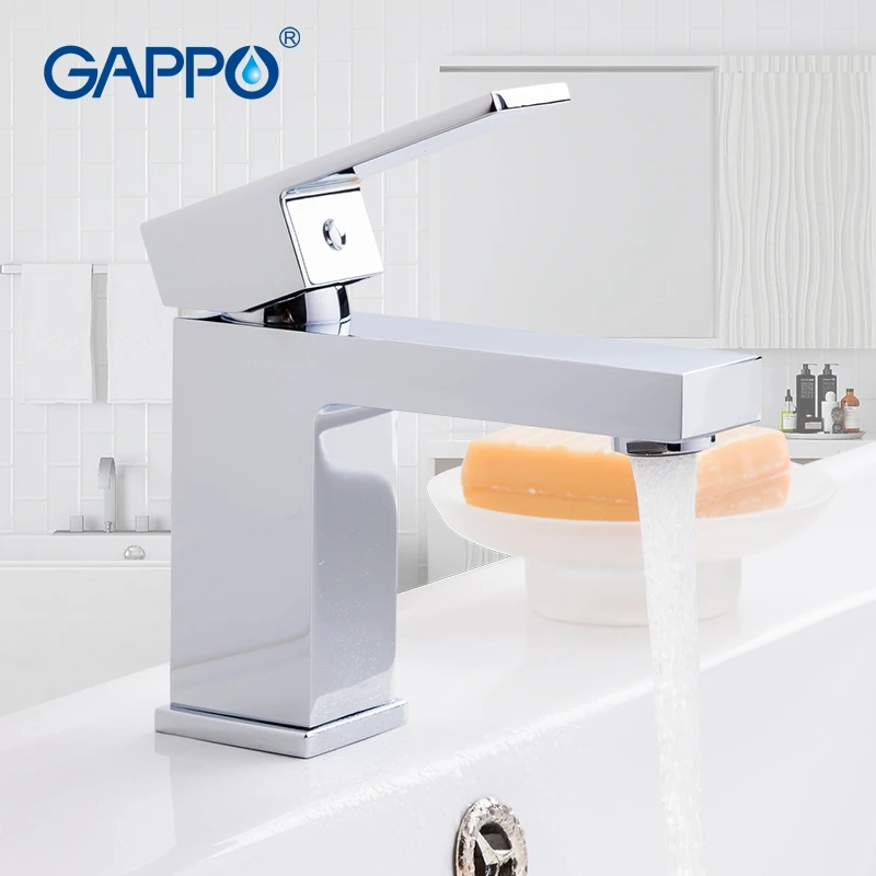 Online GAPPO chrom messing elegante Becken wasserhahn mischbatterie bad deck montiert mischbatterie wasserhahn wasserfall waschbecken wasserhahn