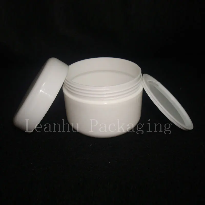 

100g X 400pcs White Empty Cream Jar Plastic PP Makeup Jar,Mask Cosmetic Container, Cream Bottle Case, Powder Bottles Plastic Pot