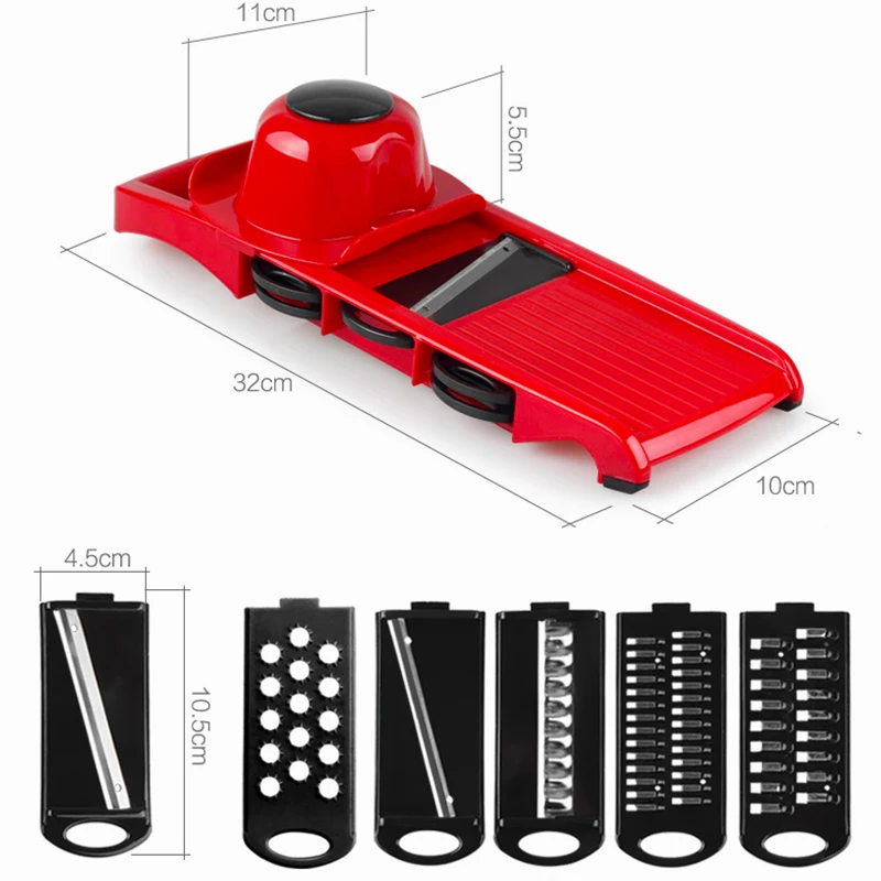 10 шт./компл. ручной слайсер для картофеля устройство резки овощей и фруктов из нержавеющей стали мандолин лук овощечистка Терка дикер кухонный инструмент
