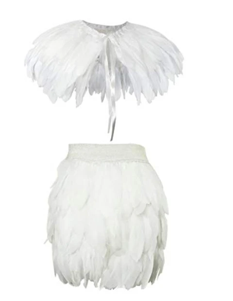 feather skirt baby