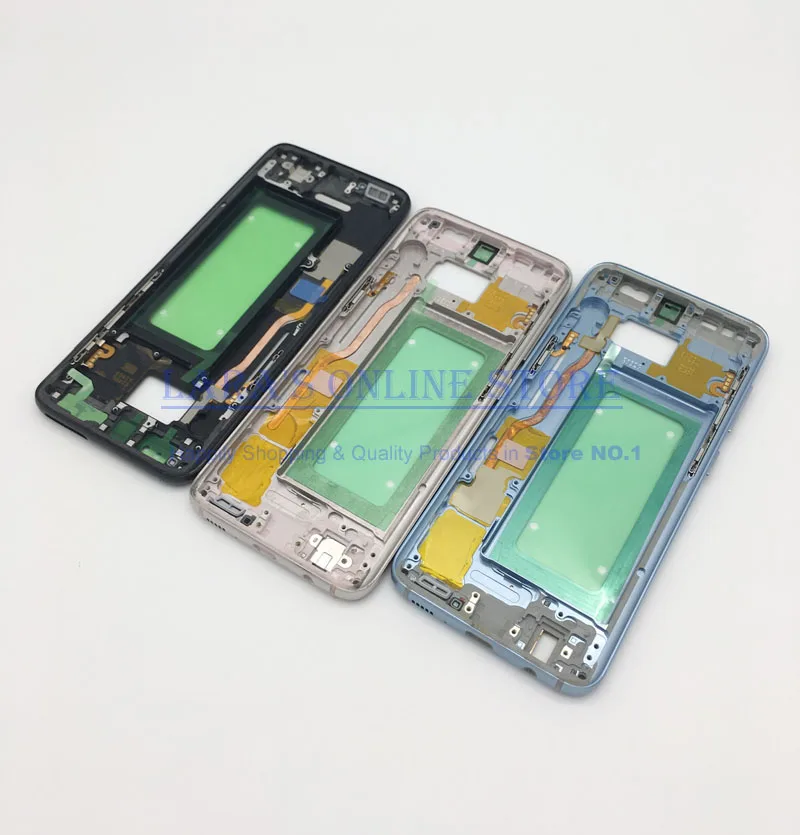 

For Samsung Galaxy S8 G950 S8 Plus G955 Midplate Bezel Chassis Housing Middle Frame Metal Plate Housing BezelParts Replacement