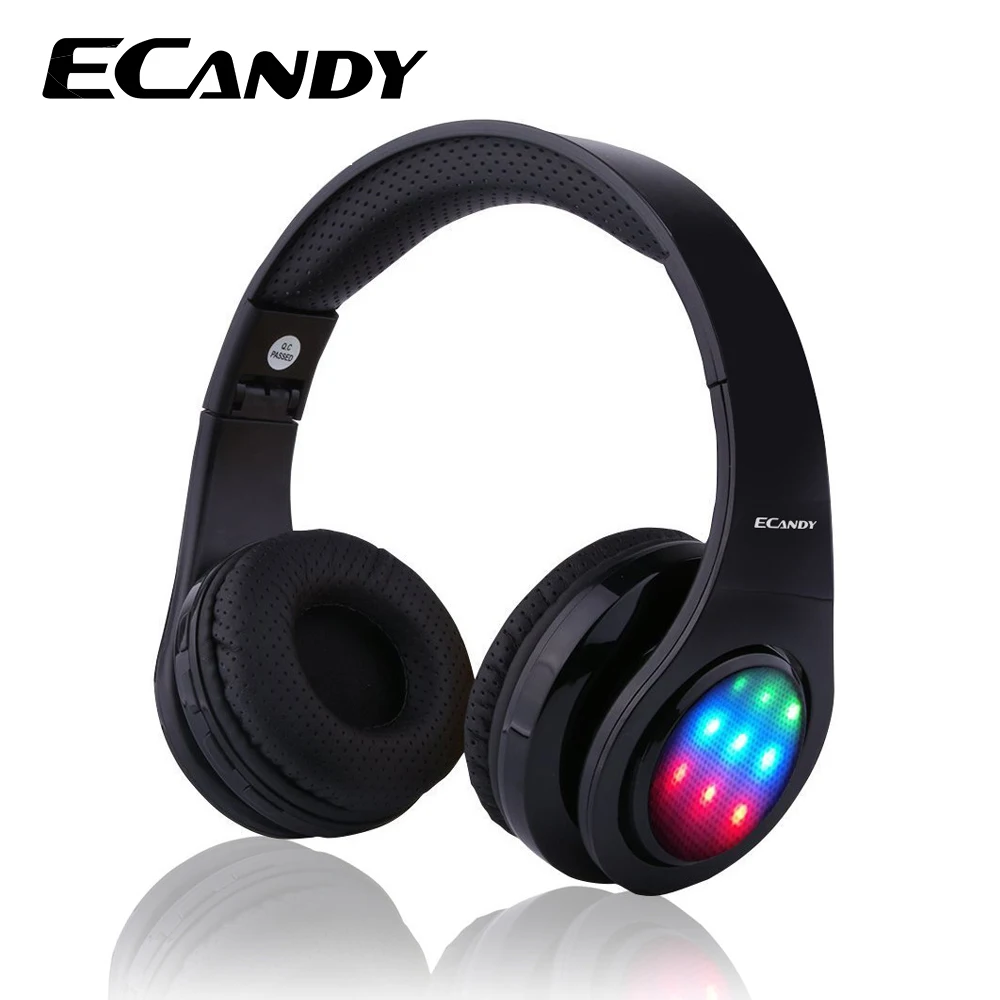 ECandy Bluetooth Headphone Wireless Stereo Hifi Sound Music Noise