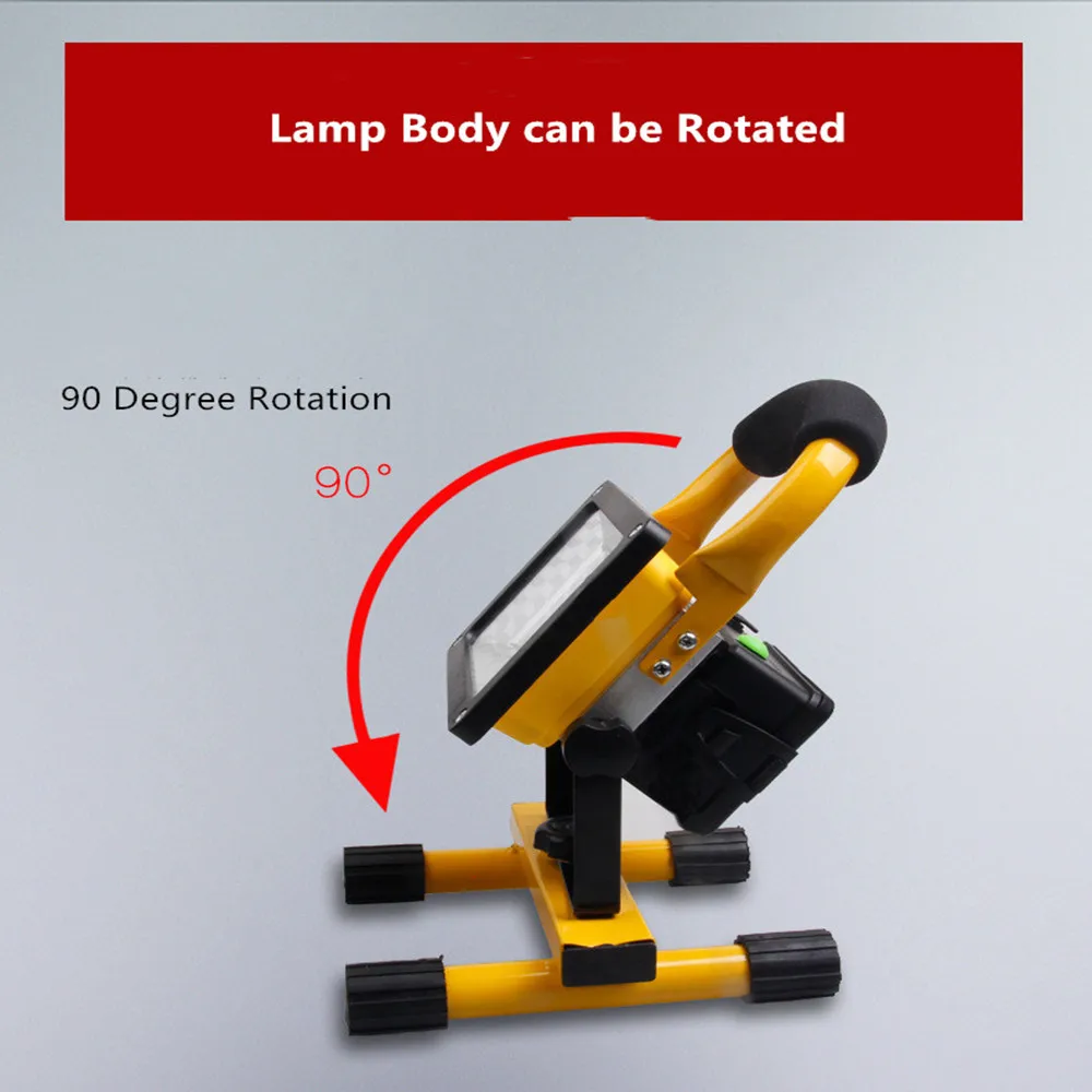 30 Вт 2400LM высокомощный светодиодный ручной поисковый светильник, уличный светодиодный аварийный прожектор, светильник, 24 светодиодный водонепроницаемый перезаряжаемый походный светильник