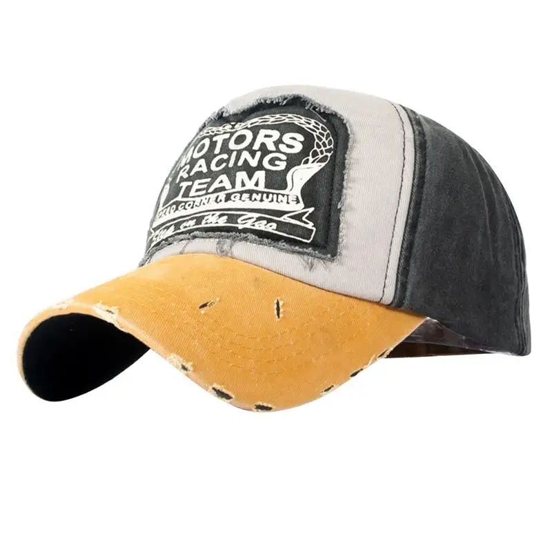 Хлопковая бейсболка Snapback летняя Классическая джинсовая кепка для рыбалки