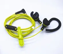 Fashion Professional sports headphones 3.5mm Headset Wired Ear Bass earphone stereo running Earbud Sweat proof Waterproof
