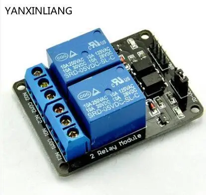 

5V 2 Two Channel Relay Module With Optocoupler PIC ARM DSP AVR For Arduino