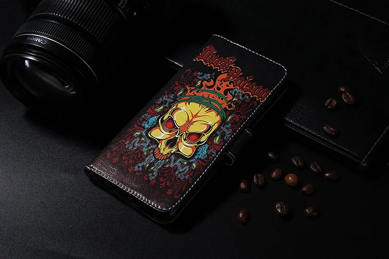 Cover Case sFor Huawei Honor 8X 8C 7C Wallet Leather Phone Bags Case For Honor 8 X Honor 8C 7 C Flip Book Cover Honor 8 C Fundas - Цвет: Sin