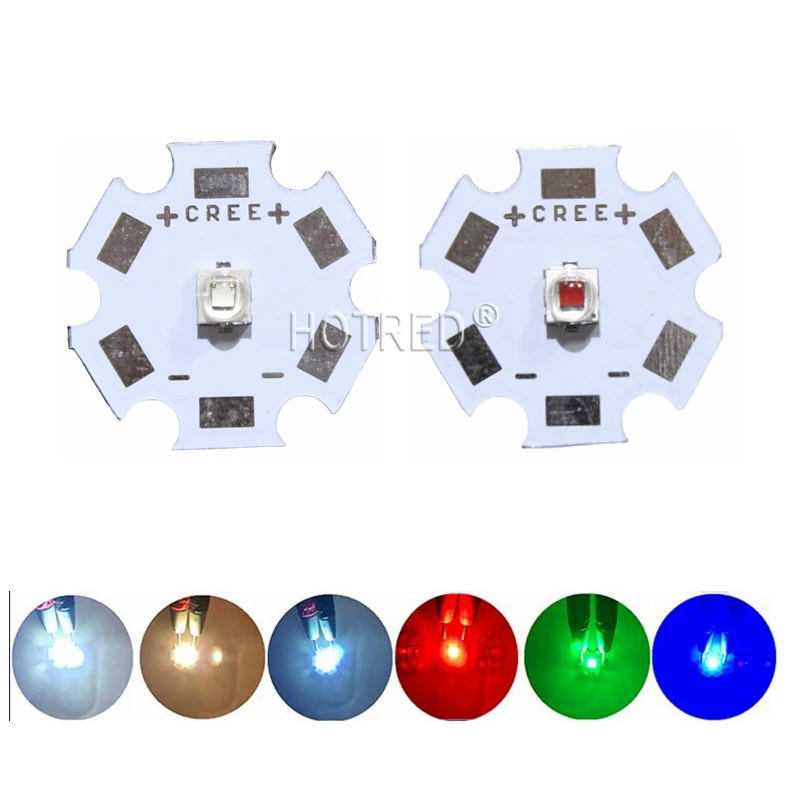 Cree Xpe2 Xp E2 Led Emitter Aluminum Emitter Light Cree Xp E2 Blue Led 10pcs Cree Aliexpress