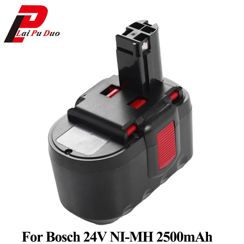 

Ni-MH Power Tool Battery 24V 2500mAh For Bosch:2607335268,B-8230,11524,GCM24V,12524-03,BACCS24V,1645K-24,1660,2607335280,BH-2424