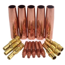 25pcs Panasonic 200A MIG MAG Gun Torch Accessories MIG shield Cups electric tips link rod for CO2 MIG MAG welding machine цена 25pcs Panasonic 200A MIG MAG Gun Torch Accessories MIG shield Cups electric tips link rod for CO2 MIG MAG welding machine цены онлайн