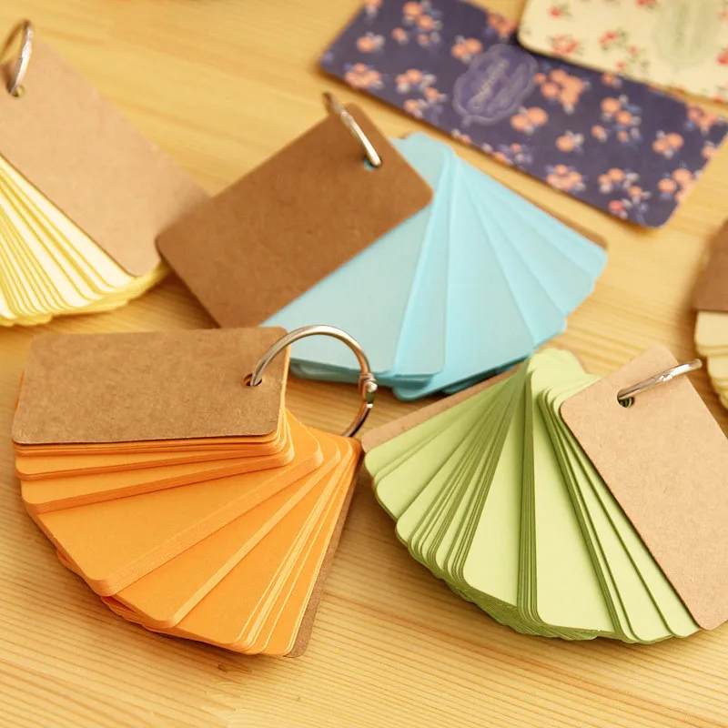 

Cute Creative Ring Memo Pad Stationery Store Word Card Office Post it Note Paper Notepad Diary Item Planner Escritorio Accessory