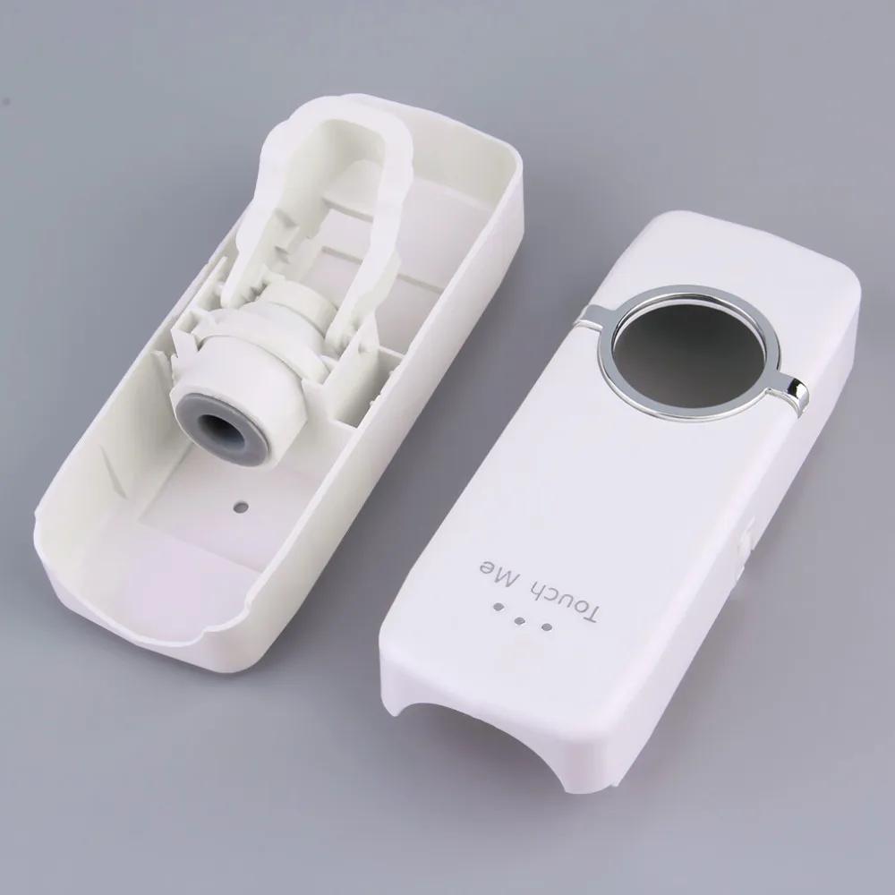 Модный автоматический диспенсер для зубной пасты с пятью держателями для зубных щеток, настенный держатель для ванной, комплекты зубных щеток для семьи
