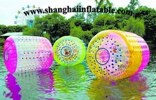 Customized inflatable water roller ball sport inflatable water game inflatable water toys park free shipping by sea