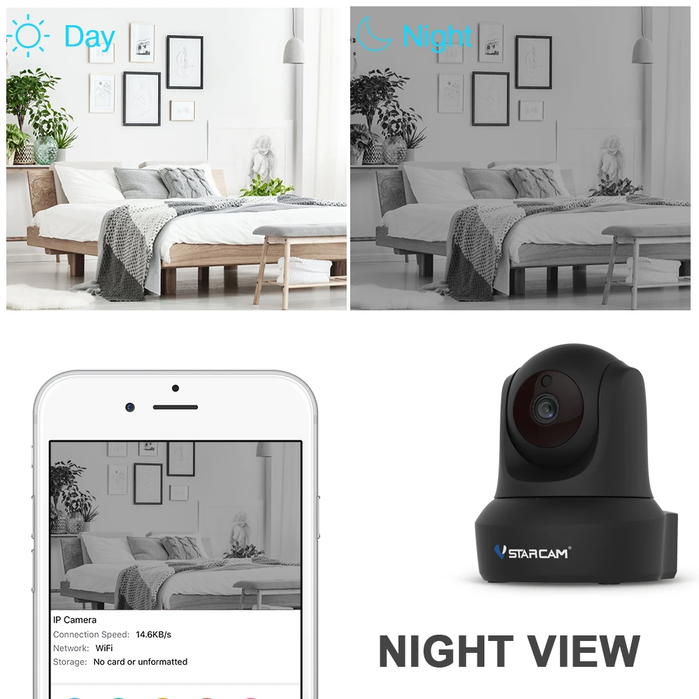 VStarcam C29S 1080P Full HD Беспроводная IP камера CCTV WiFi Домашнее наблюдение Камера