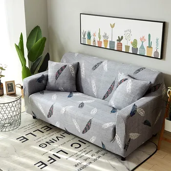 

Elastic Spandex Stretch Polyester Living Room Sofa Cover Plants Cartoon Animals Tightly Wrap Slipcovers Protector Couch Cover